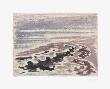 Beach At Sylt,1961 by Siegward Sprotte Limited Edition Print