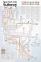 New York City Subway Map by John Tauranac Limited Edition Print