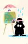 Rainman Weather Forecast by Ryo Takagi Limited Edition Print