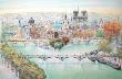 Paris, Panorama Vers L'est I by Rolf Rafflewski Limited Edition Print