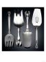 A Danish Silver Serving Forks And Servers, Circa 1927 by Dirk Van Erp Limited Edition Print
