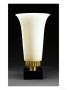 An Alabaster, Gilt-Bronze, And Black Marble Lamp, Circa 1925 by Daum Limited Edition Print
