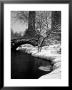Gapstow Bridge Over Pond In Central Park After Snowstorm by Alfred Eisenstaedt Limited Edition Print