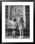 Children Looking At Posters Outside Movie Theater by Charles E. Steinheimer Limited Edition Print