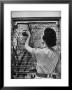 Housewife Cleaning Glass Window Slats by Gordon Parks Limited Edition Print