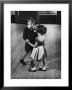 Young Boy And Girl Taking Dancing Lessons by Nina Leen Limited Edition Print