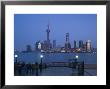 Buildings Of Pudong From The Huangpu River, Pudong District, Shanghai, China by Walter Bibikow Limited Edition Print