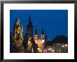 Old Main River Bridge, Wurzburg, Bavaria, Germany by Walter Bibikow Limited Edition Print