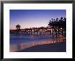 Municipal Pier At Sunset, San Clemente, Orange County, Southern California, Usa by Richard Cummins Limited Edition Print