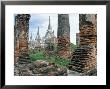 Ruins In The Old Capital Of Ayutthaya, Unesco World Heritage Site, Thailand, Southeast Asia by Bruno Barbier Limited Edition Print