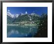 Reflections In Lake, Molveno, Brenta Dolomites, Dolomite Mountains, Trentino Alto-Adige, Italy by Gavin Hellier Limited Edition Print