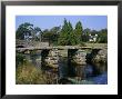 Clapper Bridge, Postbridge, Dartmoor, Devon, England, Uk by Roy Rainford Limited Edition Print