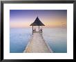 Pier, Maldives, Indian Ocean by Peter Adams Limited Edition Print