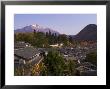 Yulong Xueshan Mountain And Old Town Of Lijiang, Yunnan Province, China by Michele Falzone Limited Edition Print