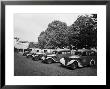 Red Cross Ambulances Parked Inside The Petronio Vecchio Depot, In Bologna, During World War Ii by A. Villani Limited Edition Print