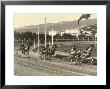 First International Sulky Race 1910 Fall Reunion, At The Montebello Racetrack In Trieste by Carlo Wulz Limited Edition Print
