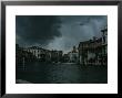 View Looking Up The Grand Canal In Venice With Storm Approaching by Todd Gipstein Limited Edition Pricing Art Print