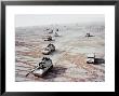 American Self Propelled 155Mm Howitzers Of Us 1St Armored Div During The 1St Gulf War Against Iraq by Win Mcnamee Limited Edition Pricing Art Print