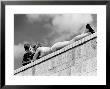 American Soldier Chatting With A Sunbathing German Girl In Postwar Berlin by Margaret Bourke-White Limited Edition Print