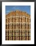 Detail Of The Facade Of The Palace Of The Winds Or Hawa Mahal, Rajasthan, India by Jeremy Bright Limited Edition Print
