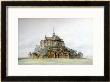 Project For Restoration Of Mont Saint-Michel, March 1875 by Edouard-Jules Corroyer Limited Edition Print