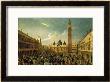The Last Day Of The Carnival, St. Mark's Square, Venice by Gabriele Bella Limited Edition Print