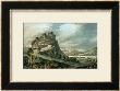 Rocky Landscape With Castle by Robert Adam Limited Edition Pricing Art Print