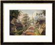 The Principal Approach To The Great Dagon Pagoda At Rangoon, Plate 3 From Rangoon Views by Joseph Moore Limited Edition Print