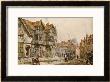 Old Houses, Shrewsbury by Louise J. Rayner Limited Edition Pricing Art Print