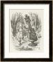 Alice And The Red Queen by John Tenniel Limited Edition Print