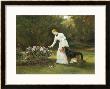 In The Rose Garden by Heywood Hardy Limited Edition Pricing Art Print