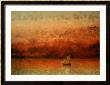 Lake Geneva At Sunset by Gustave Courbet Limited Edition Pricing Art Print