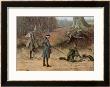 Poacher Is Caught Red-Handed By A Gentleman And His Gamekeeper by G. Goodwin Kilburne Limited Edition Pricing Art Print