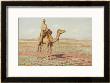 Surveyor On Camelback Reconnoitres The Route For The Trans-Continental Railway by Percy F.S. Spence Limited Edition Pricing Art Print