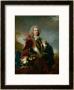 Portrait Of Prince Jacques 1Er Grimaldi 1689 - 1751 by Nicolas De Largilliere Limited Edition Pricing Art Print