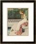 The Princess Discovers A Frog At Her Feet: Curiously He Too Is Wearing A Crown by Willy Planck Limited Edition Print