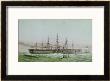 The Great Eastern Laying Electrical Cable Between Europe And America, 1858 by Louis Le Breton Limited Edition Print