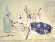La Soupiere Bleue by Jean Jansem Limited Edition Pricing Art Print