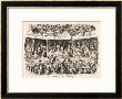 Pit Boxes And Gallery In A London Theatre by George Cruikshank Limited Edition Print