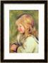 The Child In A White Shirt Reading, 1905 by Pierre-Auguste Renoir Limited Edition Print