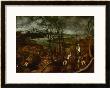 The Dark Day, From The Series The Seasons, 1565 by Pieter Bruegel The Elder Limited Edition Print