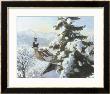 Picturesque Snow Scene by William Krause Limited Edition Print