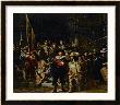 The Company Of Frans Banning Cocq And Willem Van Ruytenburch by Rembrandt Van Rijn Limited Edition Print