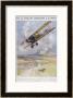 An Allied Aeroplane Carries A Motorcycle On Its Wing by C.E. Turner Limited Edition Print
