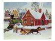 Railroad Station In Winter by Konstantin Rodko Limited Edition Print