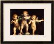 Three Cherubs by Bernandino Luini Limited Edition Print