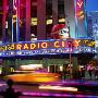 Neon Lights Of Radio City Music Hall, New York City, United States Of America by Corey Wise Limited Edition Print
