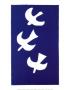 Oiseau Sur Fond Bleu by Georges Braque Limited Edition Print