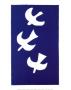 Oiseau Sur Fond Bleu by Georges Braque Limited Edition Print
