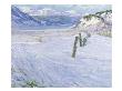 Winter Landscape (Oil On Canvas) by Gustav Wentzel Limited Edition Print